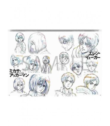 Shingeki no Kyojin - Attack on Titan - TV Anime Season 2 - Original Drawings Collection