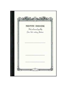 Apica CD7R - Caderno (Formato A7 - Branco - Pautado - 72 páginas)