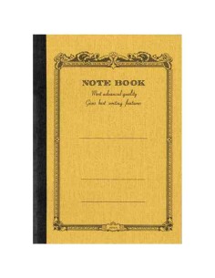 Apica CD7R - Caderno (Formato A7 - Amarelo - Pautado - 72 páginas)