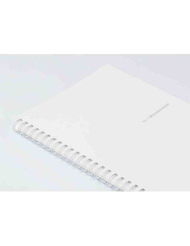 Maruman Mnemosyne Soft Notebook N295-06 (Formato A5) - Pautado 7 mm - 80 folhas - Branco
