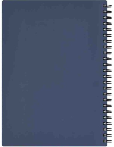 Maruman Mnemosyne Soft Notebook N295-72 (Formato A5) - Pautado 7 mm - 80 folhas - Azul