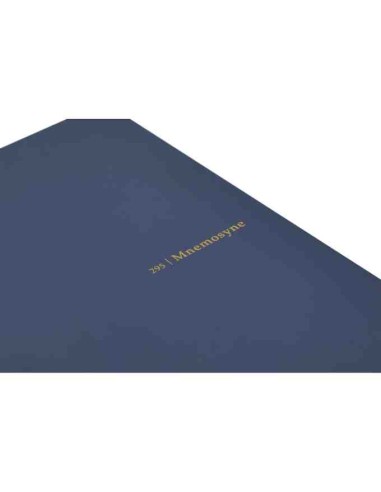 Maruman Mnemosyne Soft Notebook N295-72 (Formato A5) - Pautado 7 mm - 80 folhas - Azul