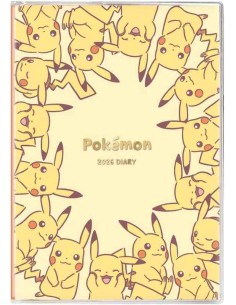 Pokémon- 2026 Monthly Diary - Size: A6 