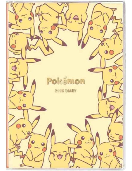 Pokémon- 2026 Monthly Diary - Size: A6 
