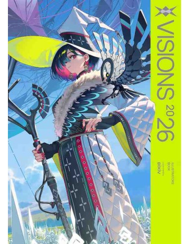 VISIONS 2026 - ILLUSTRATORS BOOK - Supervised by Pixiv