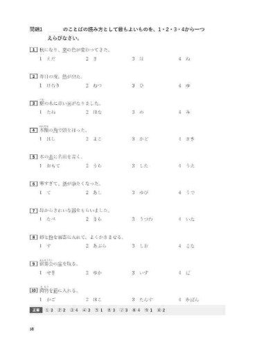 Nihongo no Mori: One book to pass the JLPT N3