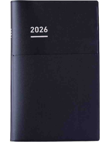 Jibun Techo Kokuyo - Agenda 2026 - Biz Diary - A5 Slim - Preto