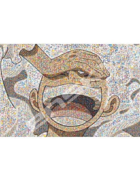 One Piece Jigsaw Puzzle - Mosaic Art [Gear 5] - 1000 Pieces - (1000-595)