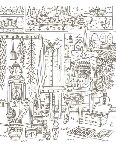 Magical Land Loramia Magical Land - Eiry - Libro de colorir