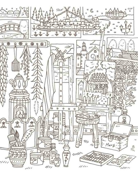 Magical Land Loramia Magical Land - Eiry - Libro de colorir Magical Land Loramia Magical Land - Eiry - Libro de colorir