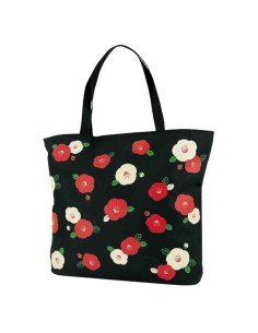 Sacola japonesa Kurochiku - Modelo Tsubaki - 100% poliéster
