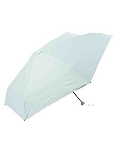 Guarda-chuva de bolso POKELLA para sol e chuva com proteção UV - Cor verde claro (50 cm)
