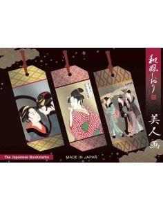 Chikyu Greetings - Marcador de páginas japonês - Bijinga (Beleza japonesa)