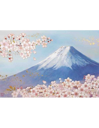 Chikyu Greetings - Cartão japonês - Monte Fuji II