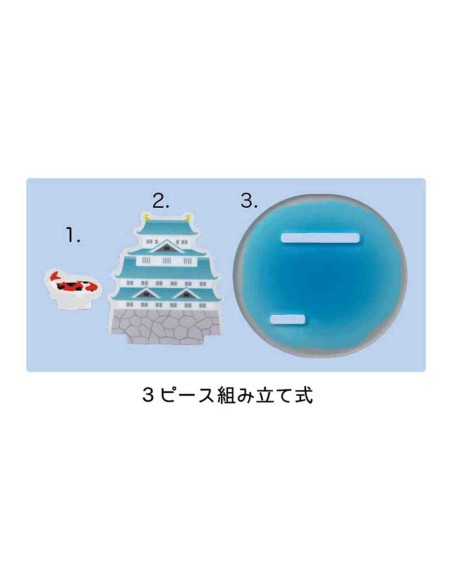 Decole - Paisagens do Japão - Suporte acrílico para smartphone - Castelo japonês