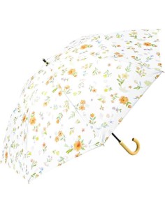 Guarda-chuva comprido para sol e chuva com 100% de proteção contra a luz - Flores (55 cm)
