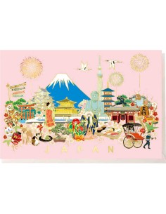 Chikyu Greetings - Cartão japonês - JAPAN
