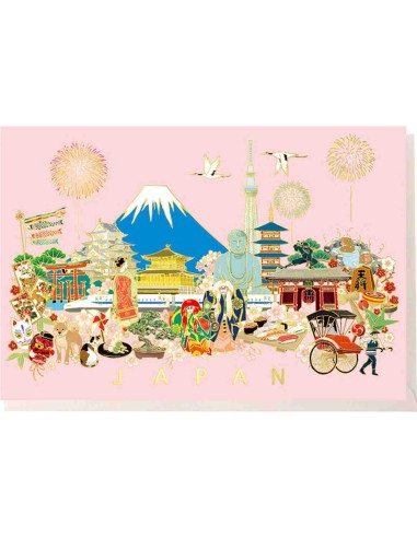Chikyu Greetings - Cartão japonês - JAPAN