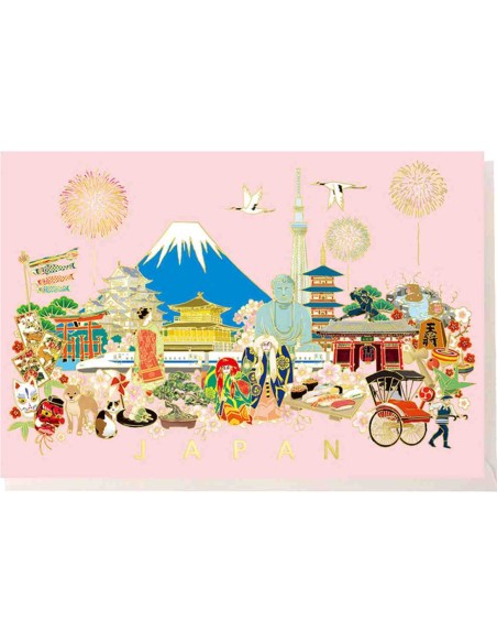 Chikyu Greetings - Cartão japonês - JAPAN