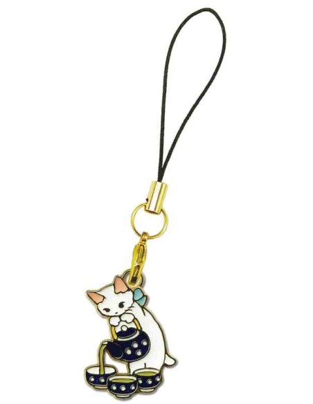 Pottering Cat - Pendente para Telemóvel - Green Tea