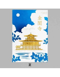 FUTABA - Postal Lugares Famosos do Japão - Kinkakuji - Verão