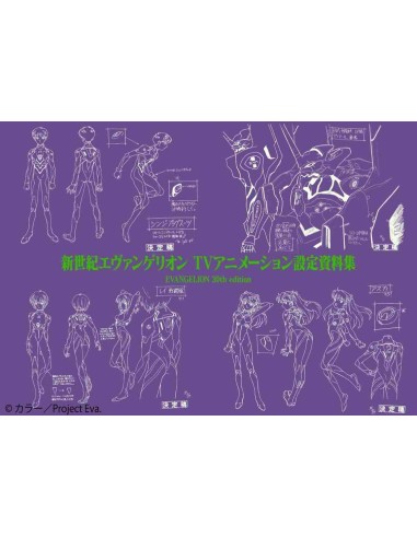Neon Genesis Evangelion TV Animation Setting Materials Collection EVANGELION 30th edition