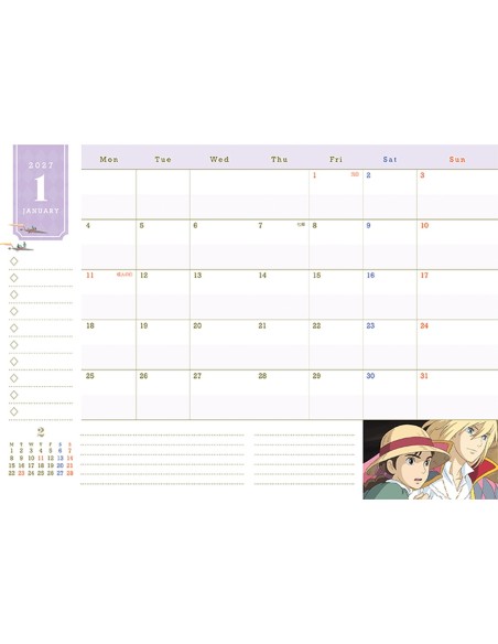 Howl's Moving Castle - 2027 Schedule - Agenda 2027 - B6