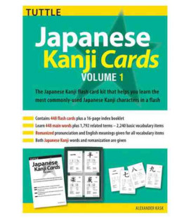 Japanese Kanji Cards Kit Volume 1