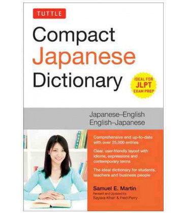 Compact Japanese Dictionary (Japanese-English/English-Japanese)- Ideal for JLPT Exam Prep.