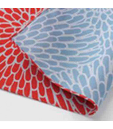 Yamada Seni Musubi - Pañuelo japonés - (Colores: púrpura crisantemo y celadón)