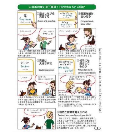 El libro de las frases útiles para "Hablar señalando" -Versión alemana- (Colección Japan 20)