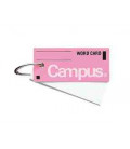 Mini tarjetas de vocabulario - Campus Kokuyo (85 hojas-Tapa color rosa)