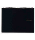 Maruman Mnemosyne Notebook N180A (Tamaño A4) - Cuadrículas de 5 mm