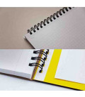 Maruman Mnemosyne Notebook N180A (Tamaño A4) - Cuadrículas de 5 mm