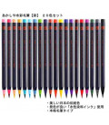 Akashiya Watercolor Brush Pen Sai 5 Colors Set (Autumn)