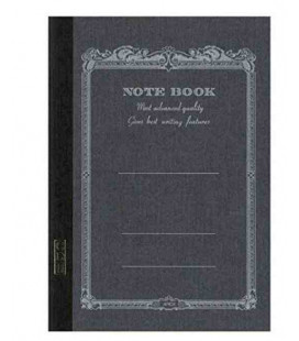 Apica CD11-BK Notebook (Tamaño A5, color negro)