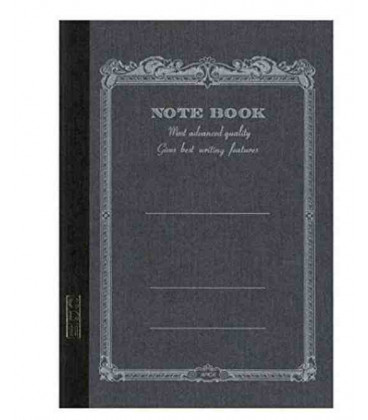 Apica CD11-BK Notebook (Tamaño A5, color negro)