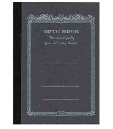 Apica CD10-BK Notebook (Tamaño A6, color negro)