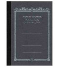 Apica CD10-BK Notebook (Tamaño A6, color negro)