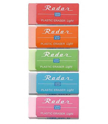 Seed Radar Light 100 - Pack 5 colores de gomas (importado de Japón)