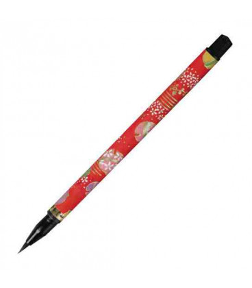 Akashiya "Koto" Brush Pen (El diseño se sirve de forma aleatoria entre 7 modelos)