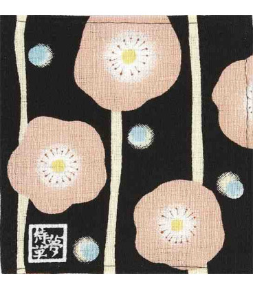 Posavasos reversible Kurochiku (Kyoto)- Modelo: Yumemachigusaume kuro